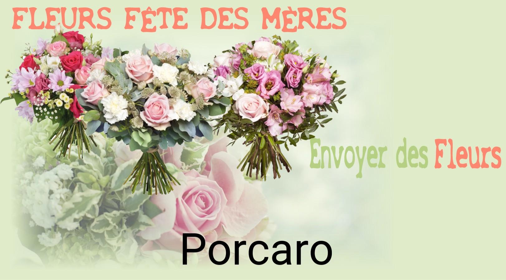 Bouquet de Fête des Mères livré à Porcaro